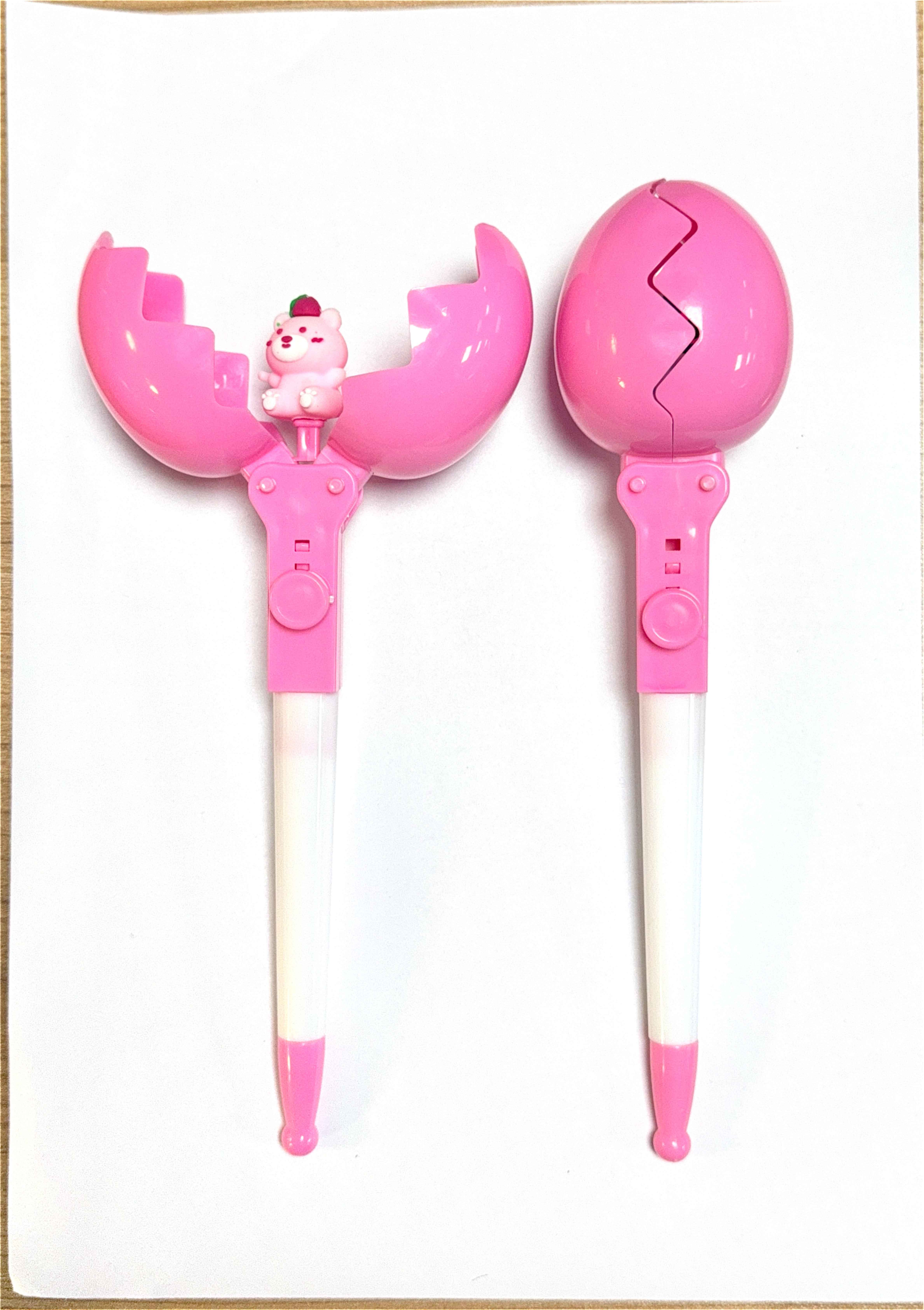 eggshell animal topper fancy pen
